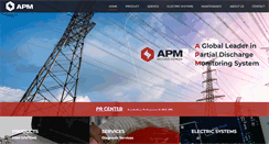 Desktop Screenshot of apmtech.co.kr